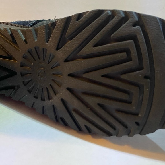 Black Short Ugg Boots - Picture 2 of 9